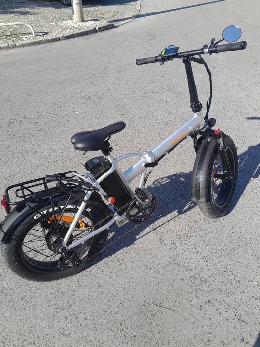 BIKE ELETRICA Marca silver