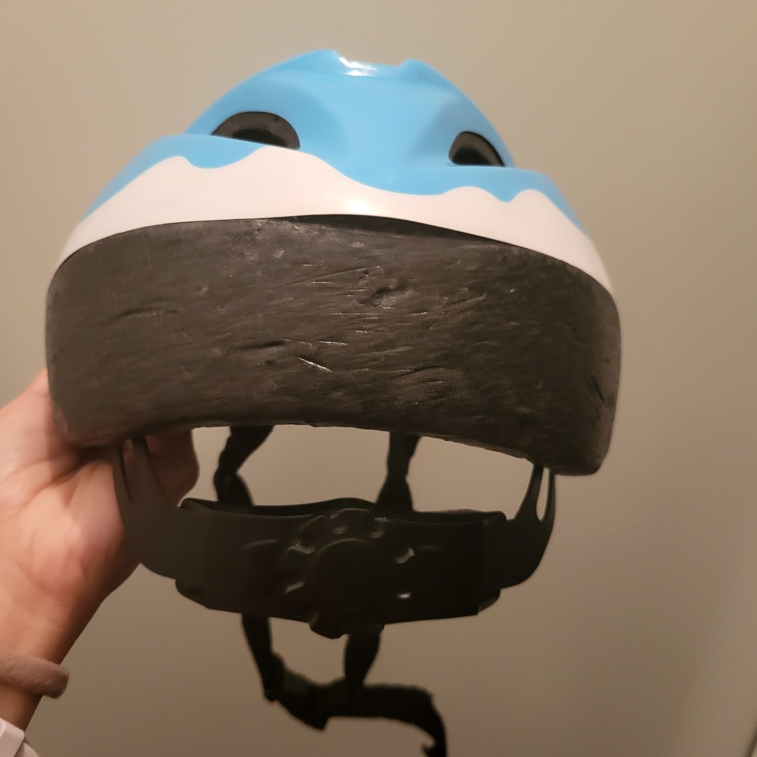 Kask rowerowy dziecięcy chłopięcy Decathlon,  B'Twin 46-53 cm