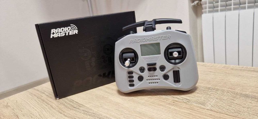 Radiomaster Pocket Crush ELRS Grey UA Батареї Пульт для ФПВ дрона FPV