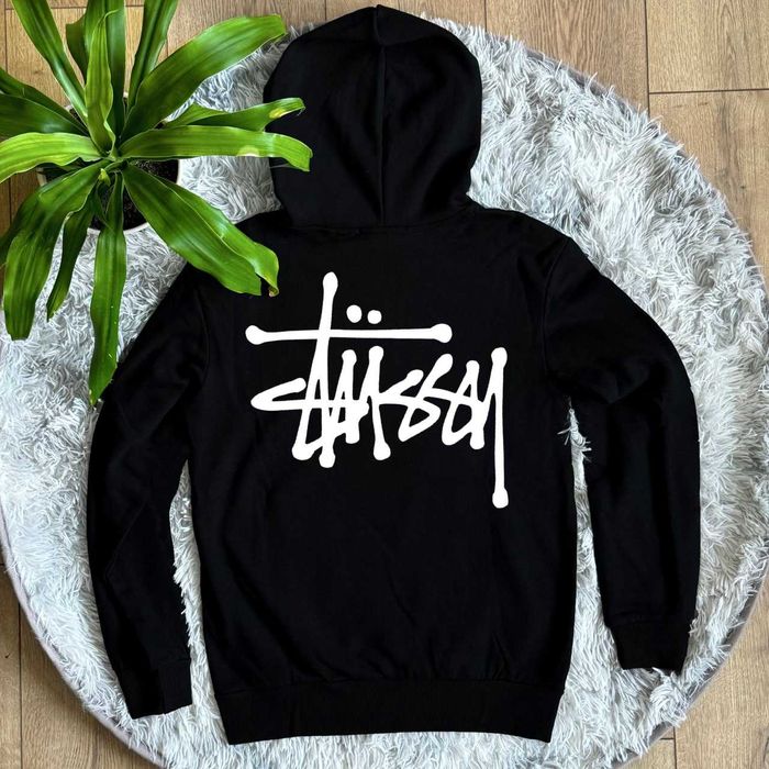 Худи STUSSY Basic • Зипка Стусси восмерка | Зип кофта базовая Худі
