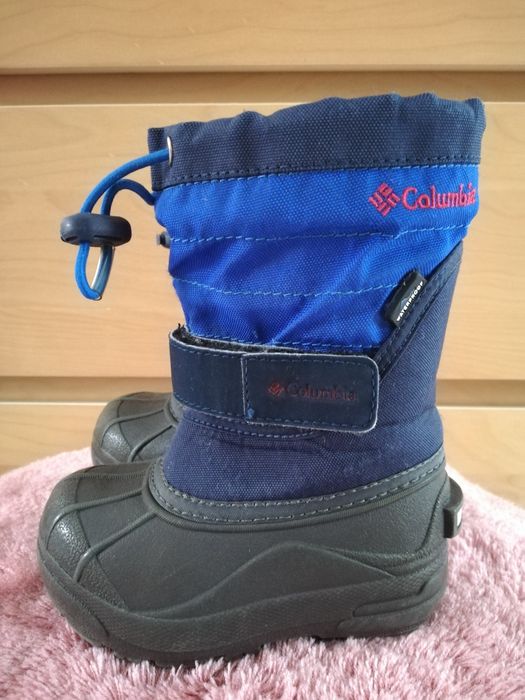 Śniegowce COLUMBIA roz. 25, kozaki, wodoodporne, WATERPROOF, ocieplane
