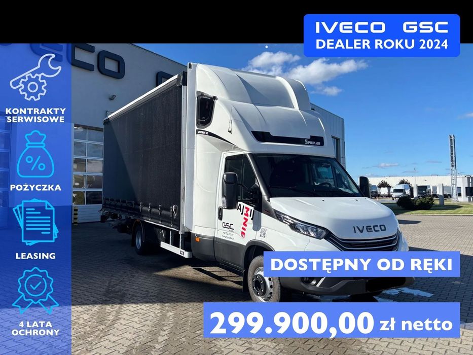 Iveco Daily 70C18H NOWY OD REKI!  3.0L 180KM manual nowy ! Duże radio/kamera cofania/aktywny tempomat !