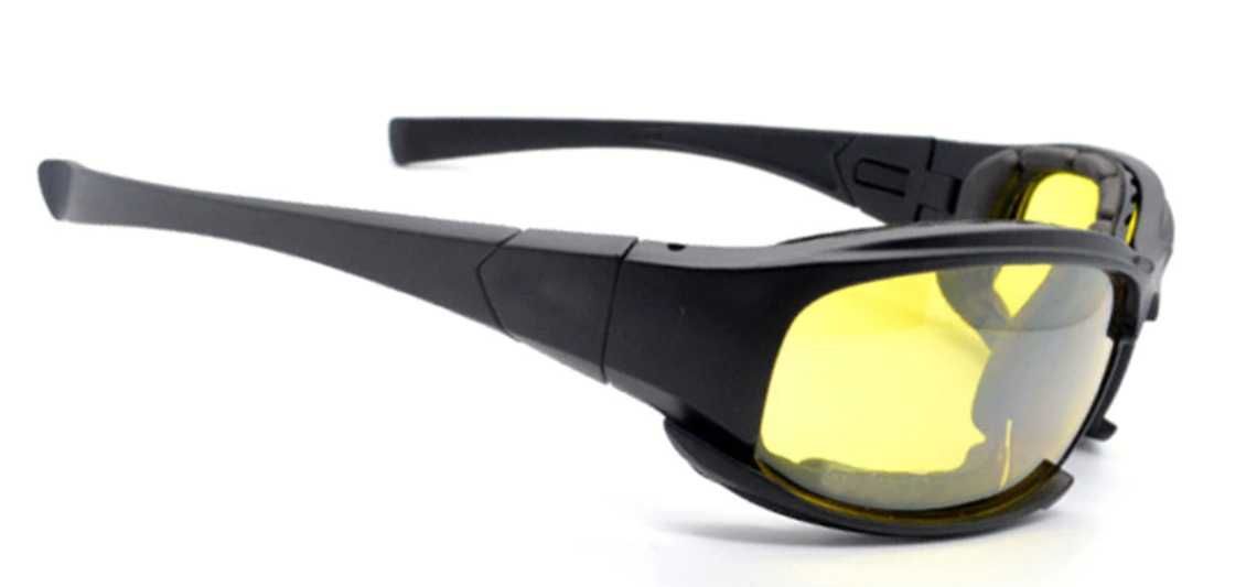 Тактические очки US MILITARY X-7 UV400 POLARIZED (комплект).
