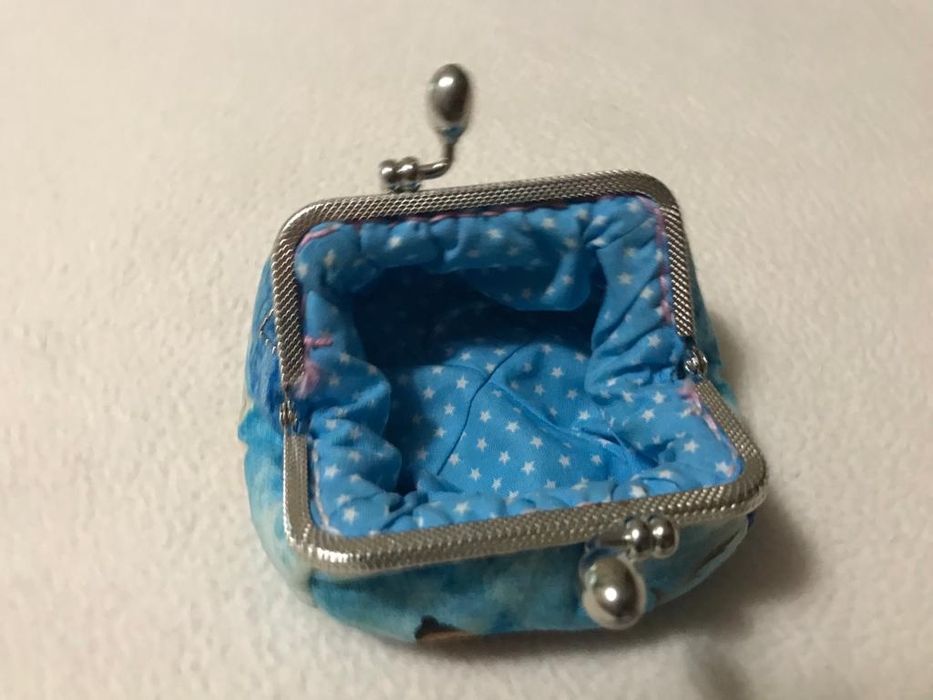 Carteira Porta Moedas Frozen feita á mão