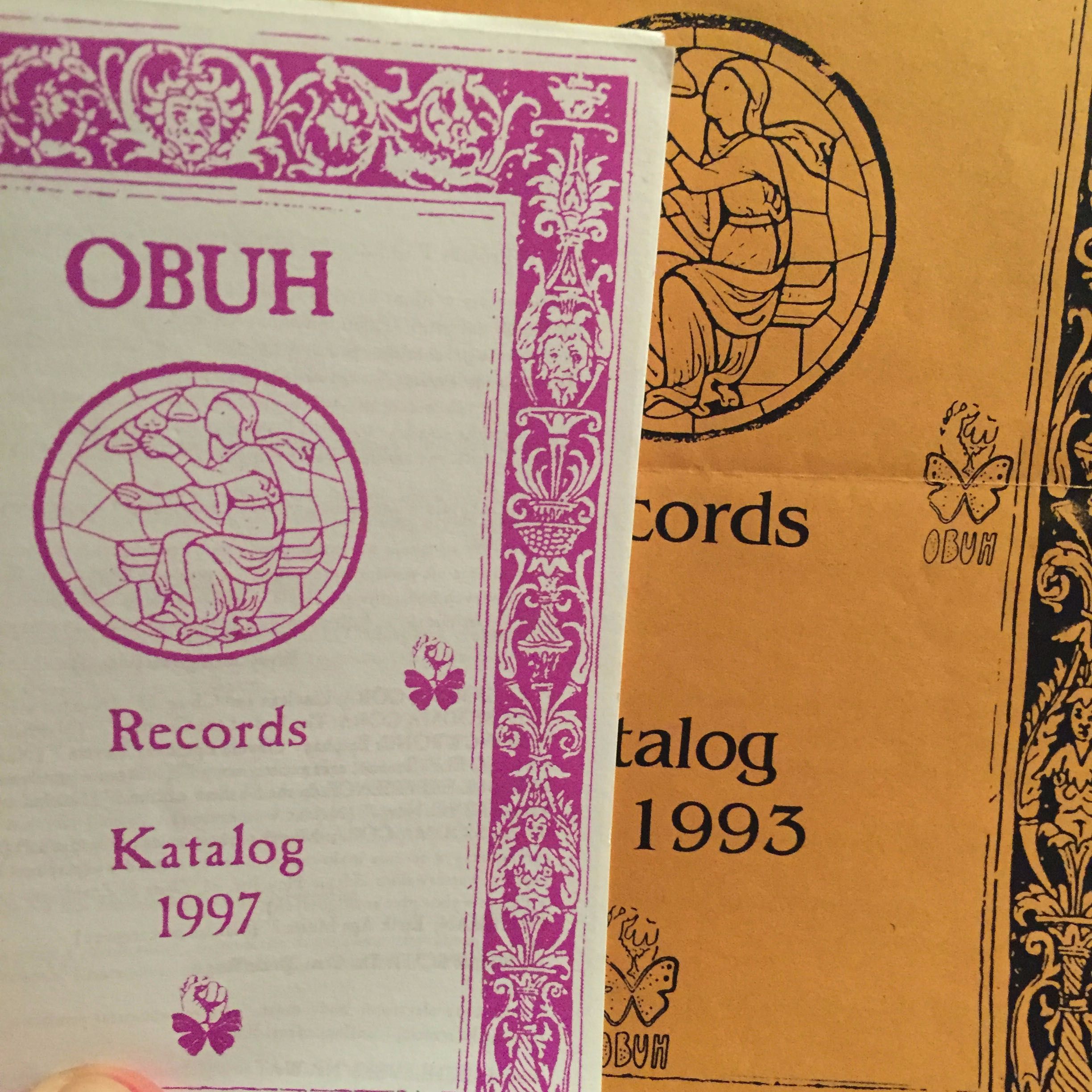 OBUH Records - Katalogi 1993 - 1997