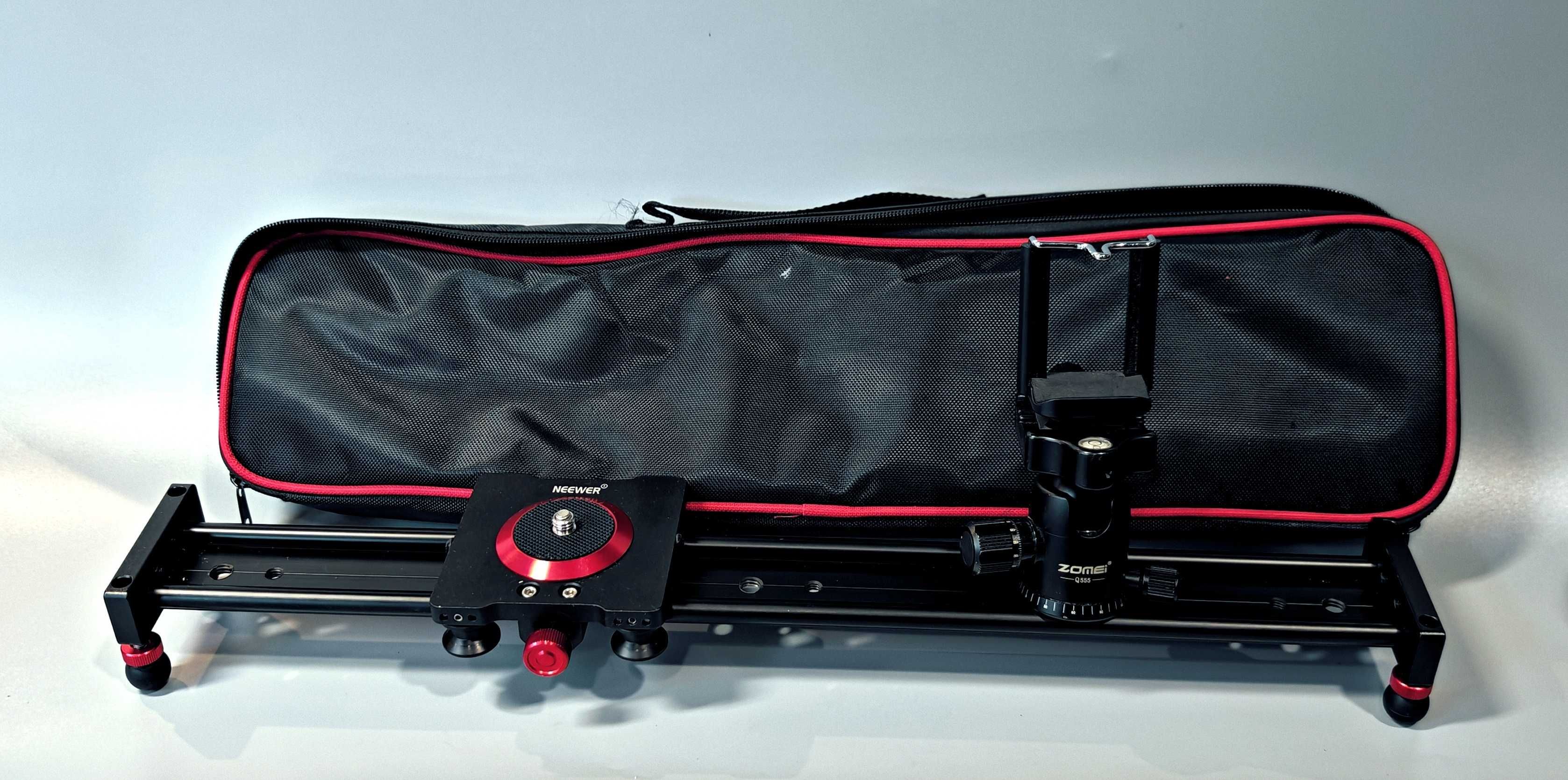 Slider do lustrzanek dslr i Smartfona łożyska 50cm Jak NOWY Dodatki !