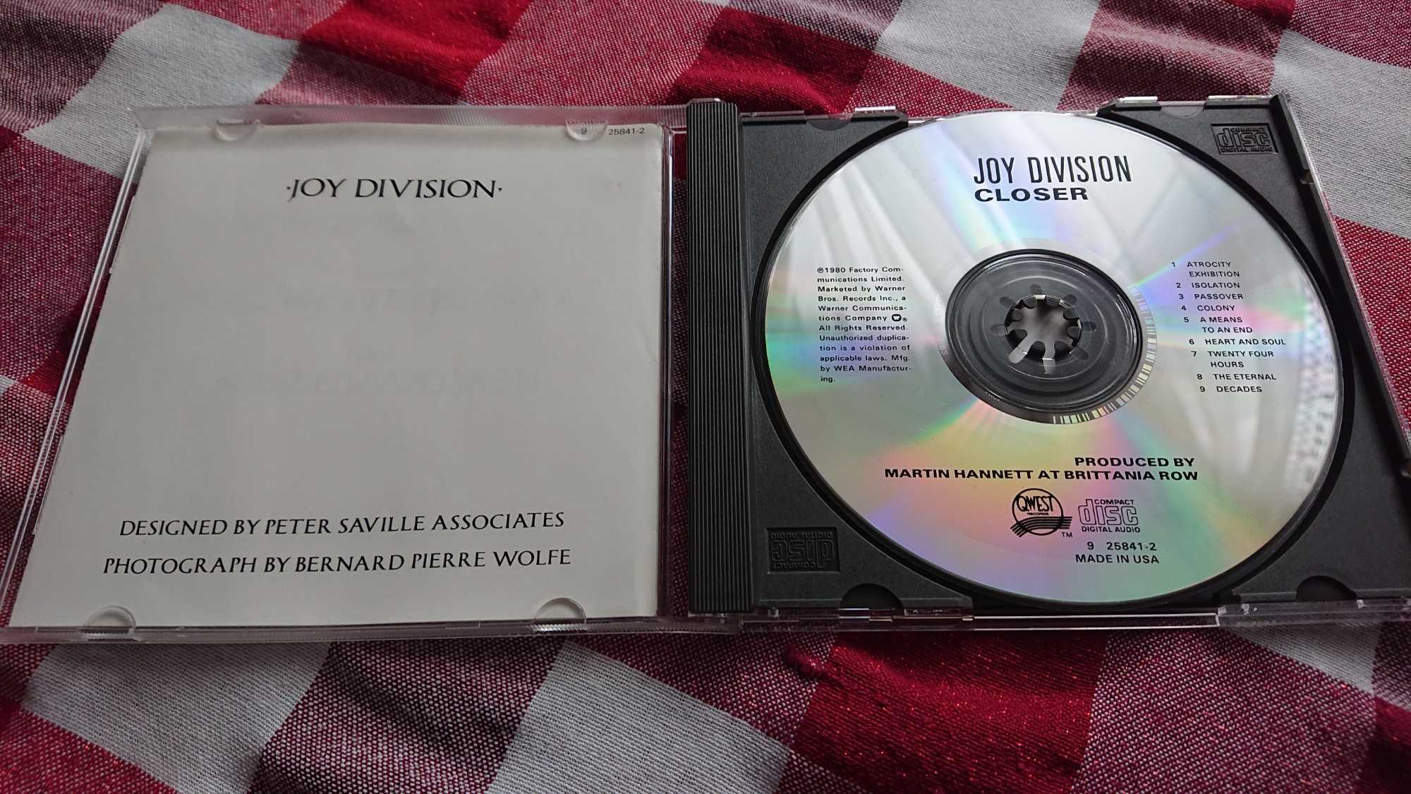 Joy Division Closer USA