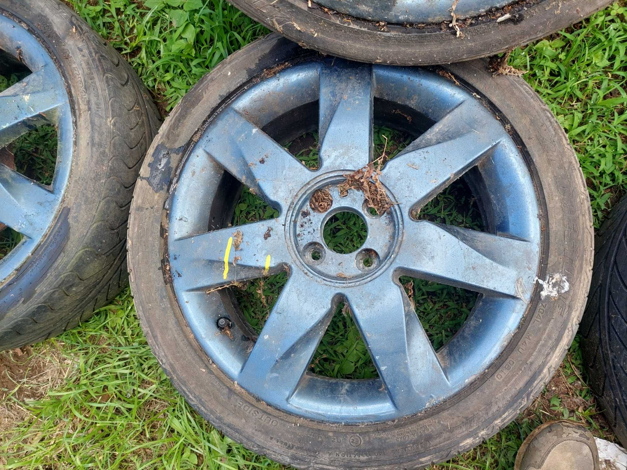Jantes aluminio renault de 17 pol