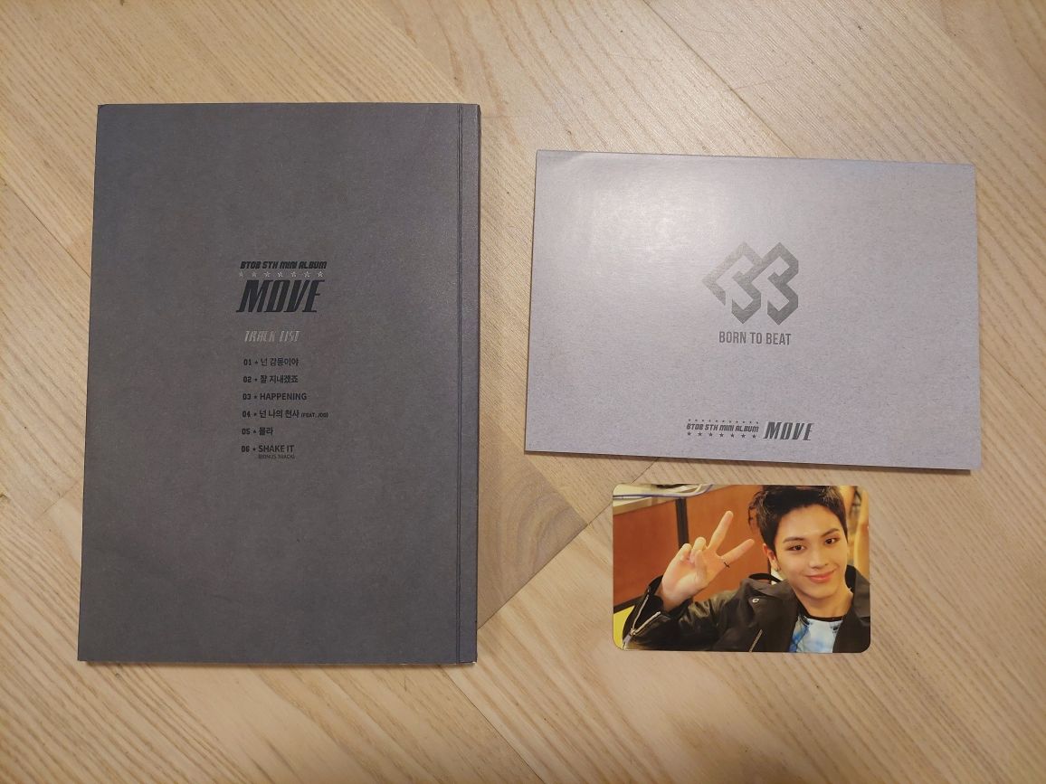 BTOB Born To Beat - Move 5th Mini Album - CD - K-pop