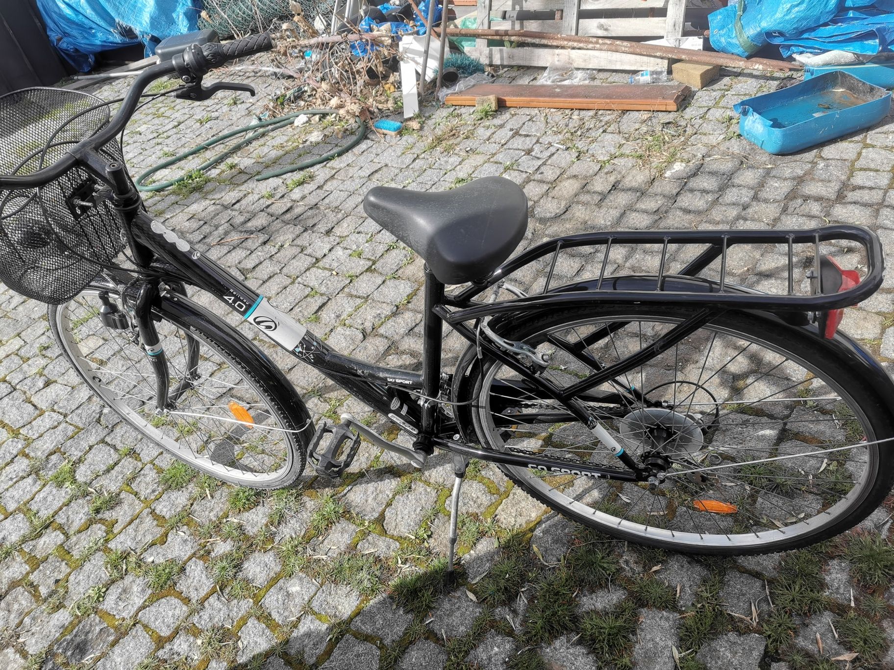 Bicicleta de senhora de passeio