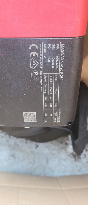 Grundfos Magna 3 50-120F 280 1X230V PN6/10