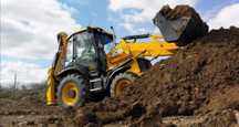 Услуги экскаватора-погрузчика JCB 3CX.