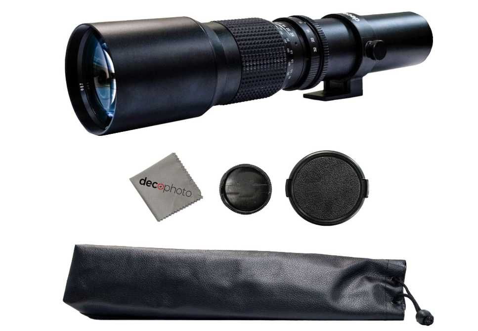 500 mm f/8 Uniwersalny profesjonalny teleobiektyw