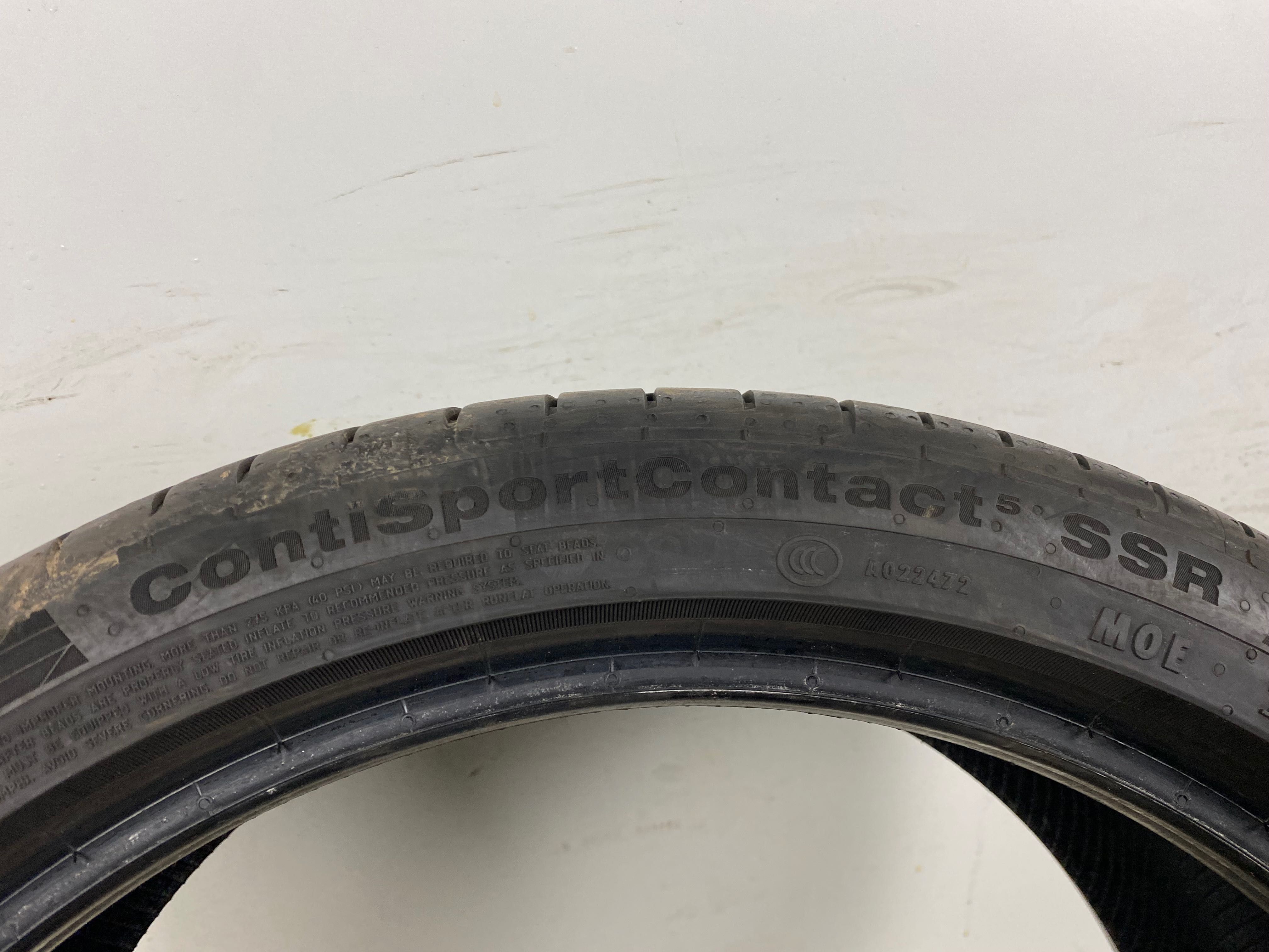 255/35R19 96Y Continental ContiSportContact 5 SSR MOE 22rok