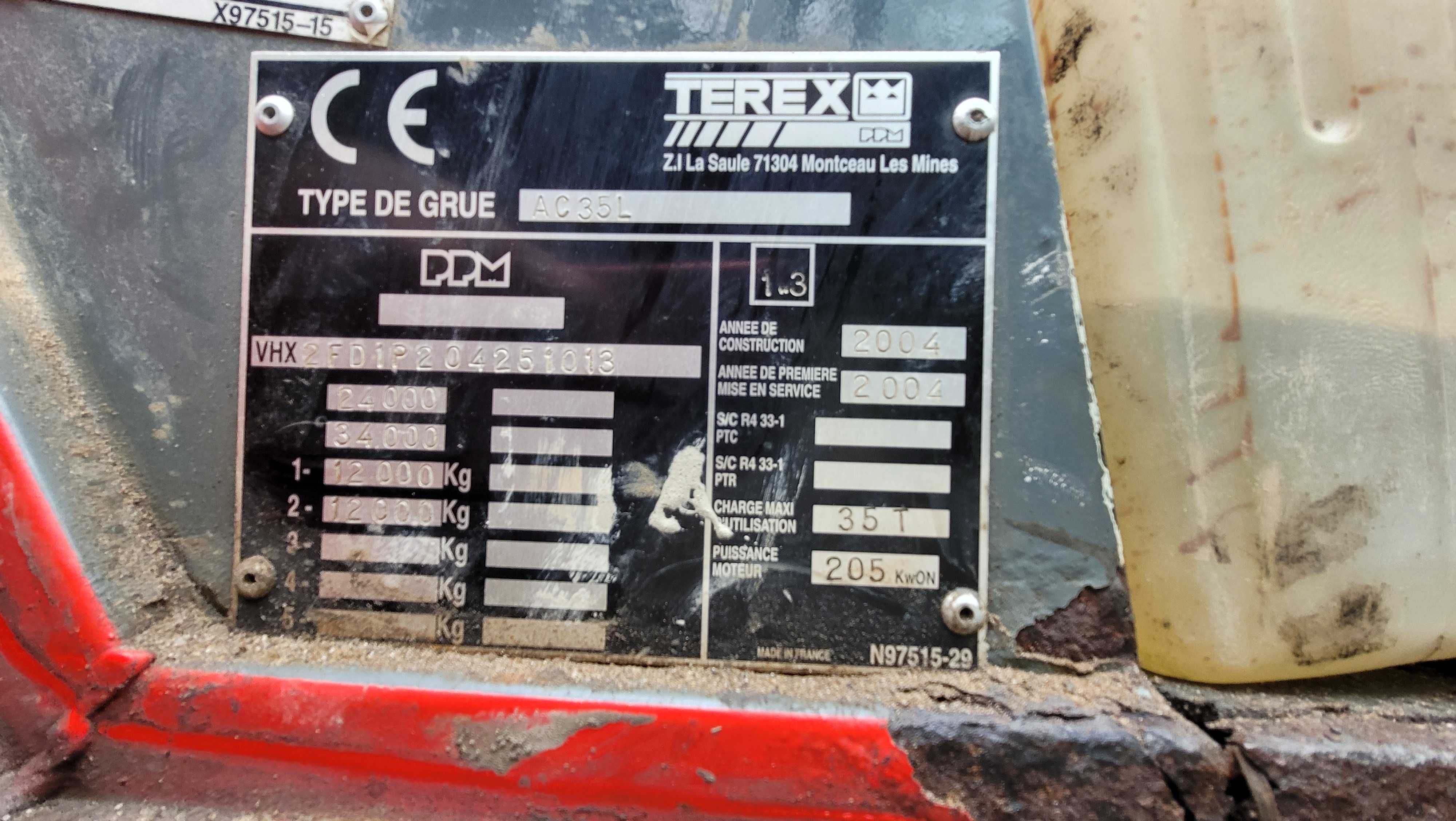 Żuraw Terex - Demag AC35L 35T WARTO