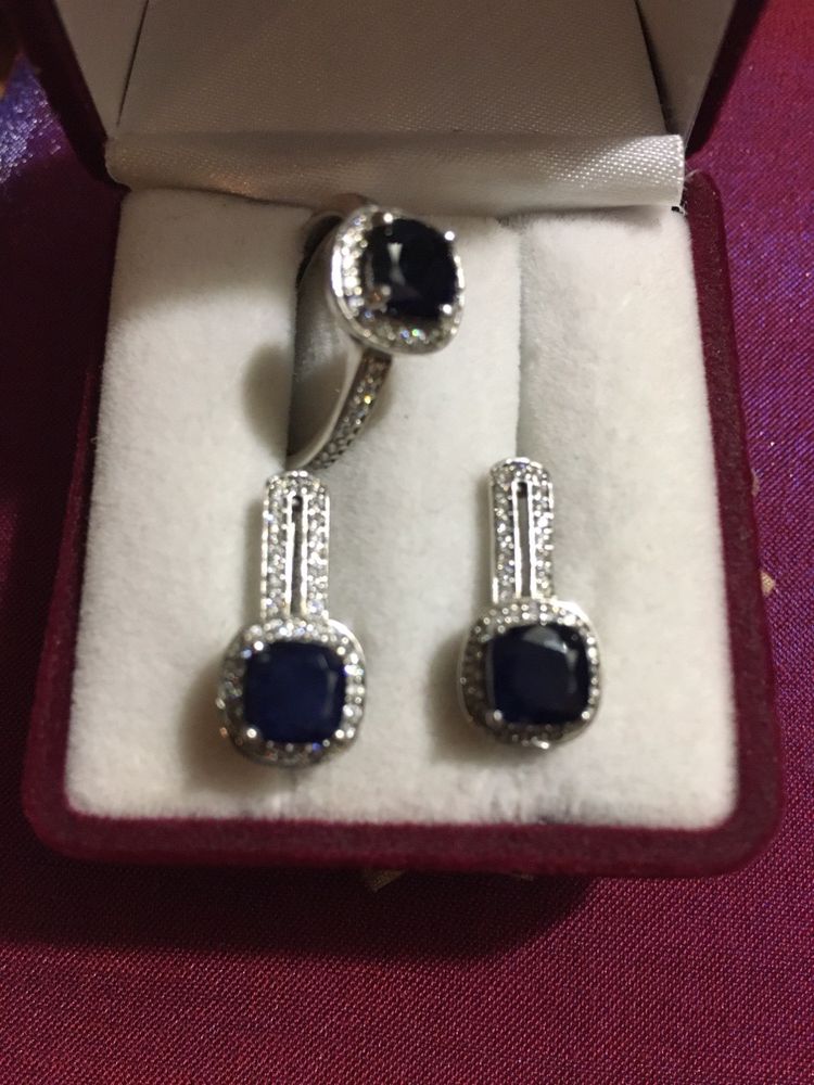 Серебро 925 , натуральный камень