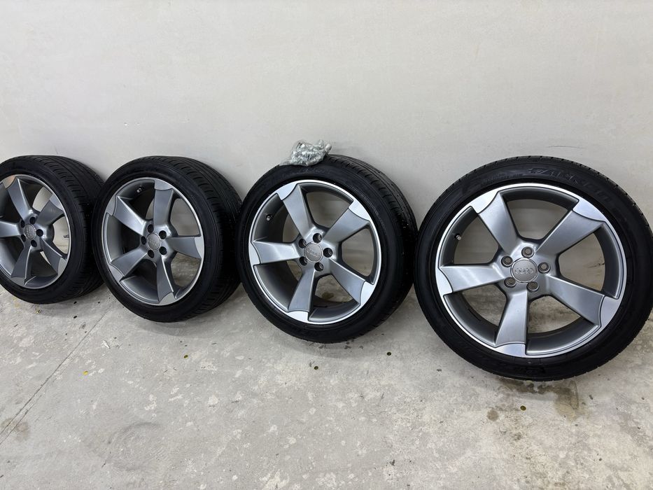 Sprzedam komplet Koła opony + alu felgi 5x100 17 7,5 J ET 35