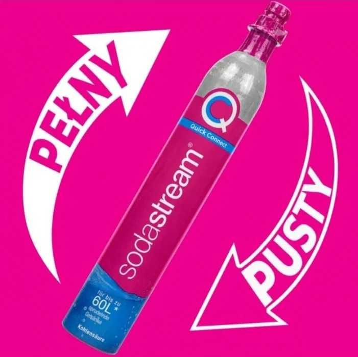 Nabój Sodastream Quick-Connect wymiana/nabijanie co2