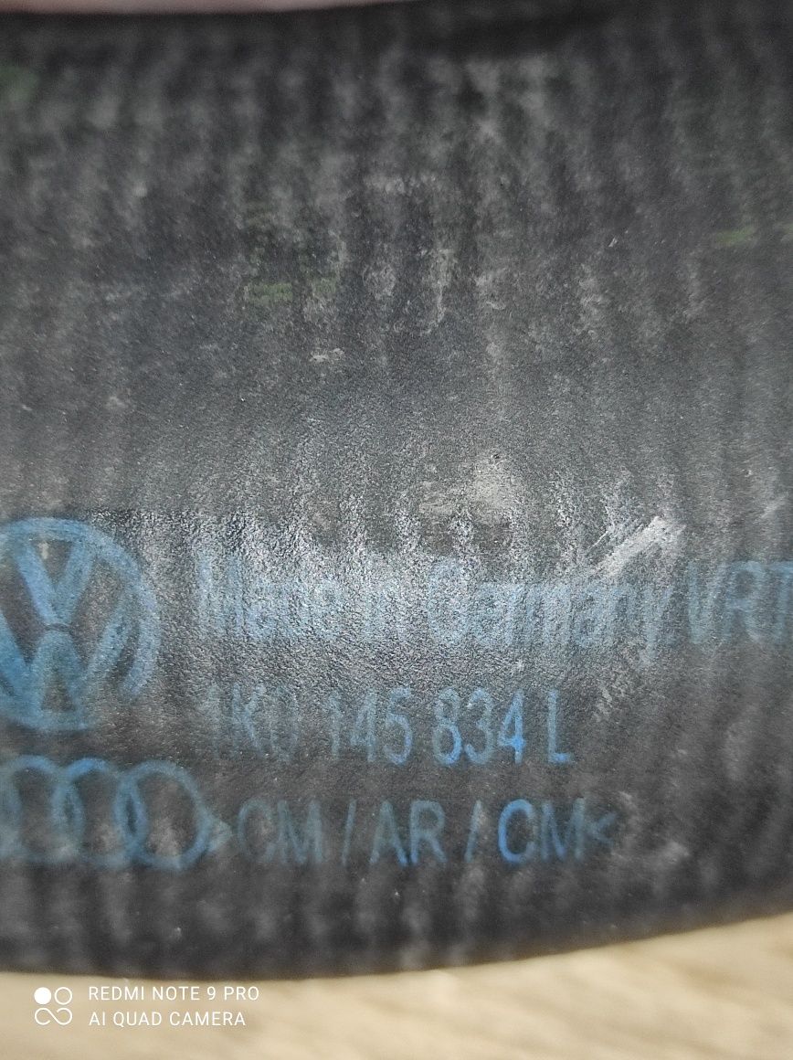 Wąż przewód Intercoolera Vw Touran Golf V 1.9 TDI