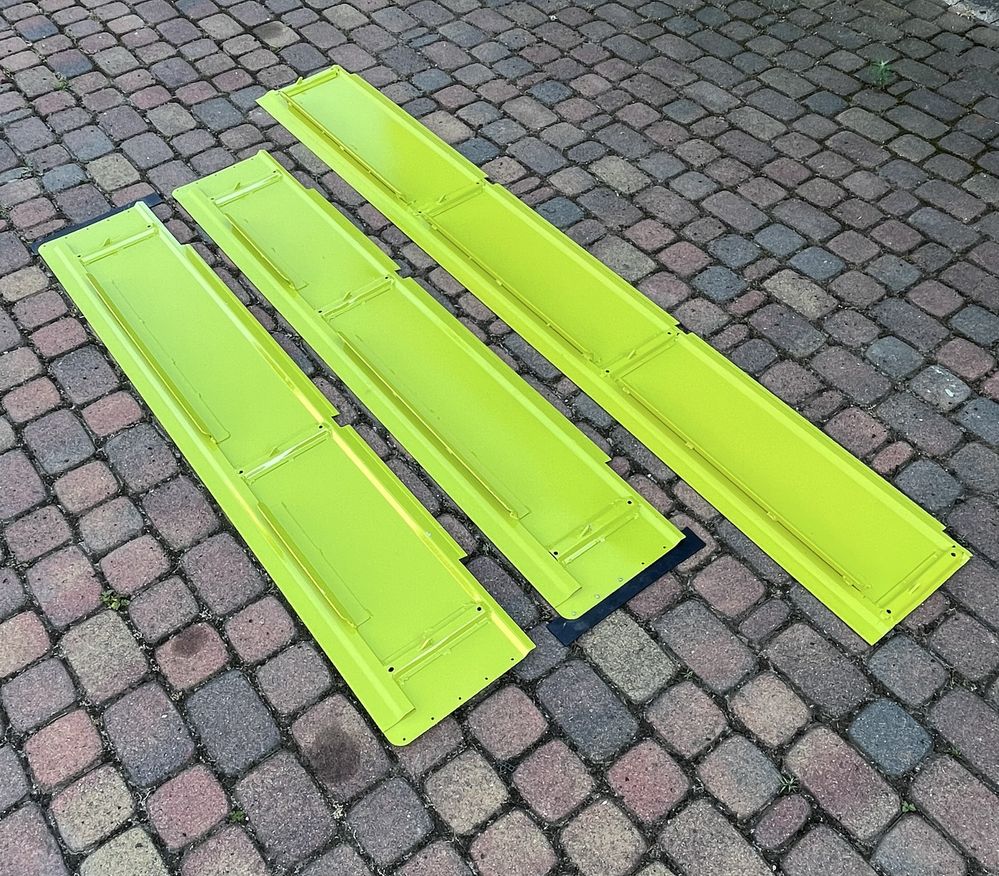 Blachy do hederu Claas Vario V540, Stół do rzepaku.