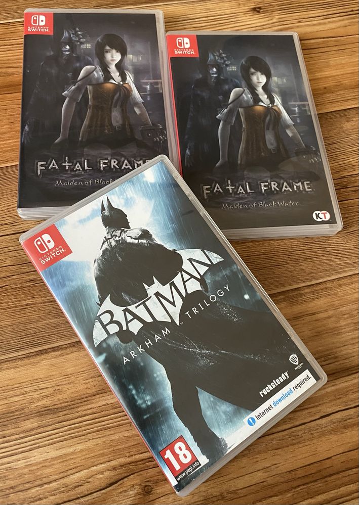 Ігри Nintendo Switch: Witcher, Fatal Frame, Metroid, Wolfenstein, Sam