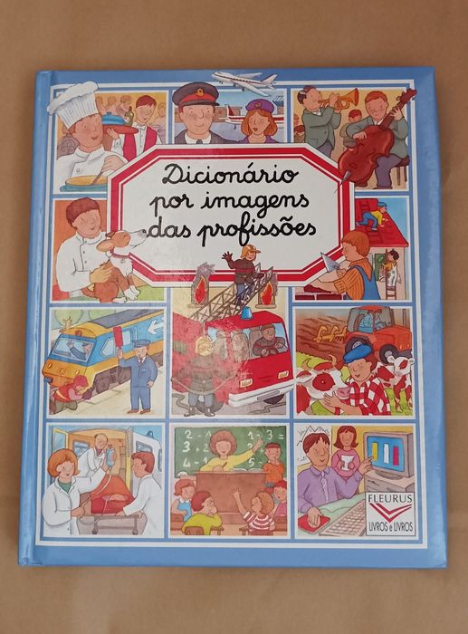 Livro "Dicionário por imagens das profissões"