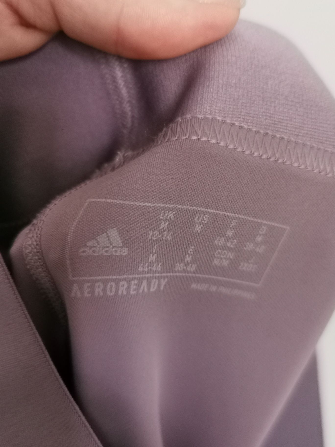 Adidas legginsy sportowe damskie logowane M