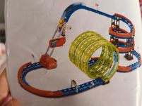 Tor składany plastikowy Hot wheels