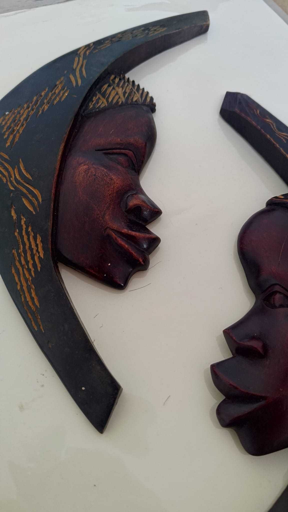 Mascara Artesanal Africana (conjunto 2un)