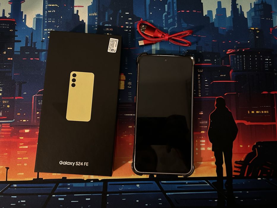 Samsung S24 FE Jak nowy - Komplet