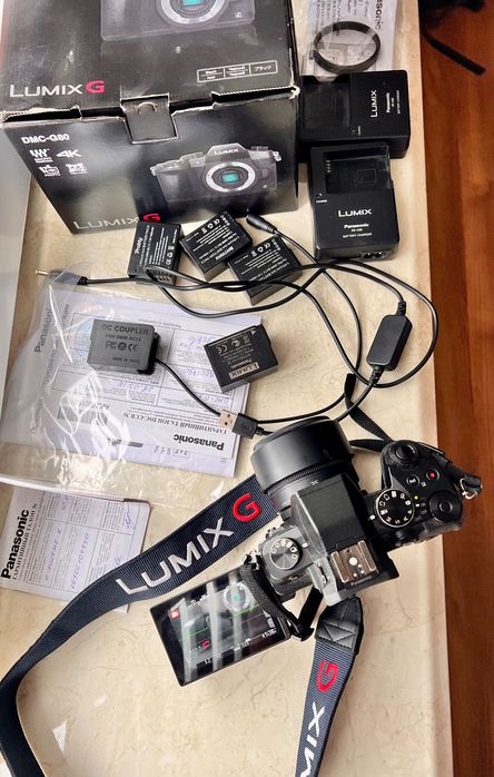 Panasonic Lumix g80 + Panasonic 25 f 1,7 +