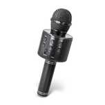 Bezprzewodowy mikrofon do karaoke Bluetooth USB SD Blow PRM402 czarny