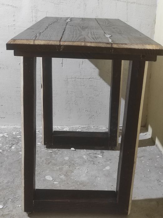 Стіл з дерева лофт масив дерев'яний стіл