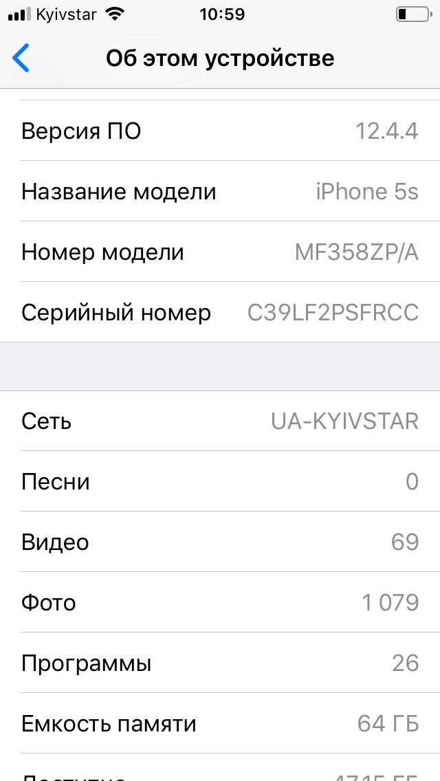 iPhone 5S /64 Гб с двумя чехлами