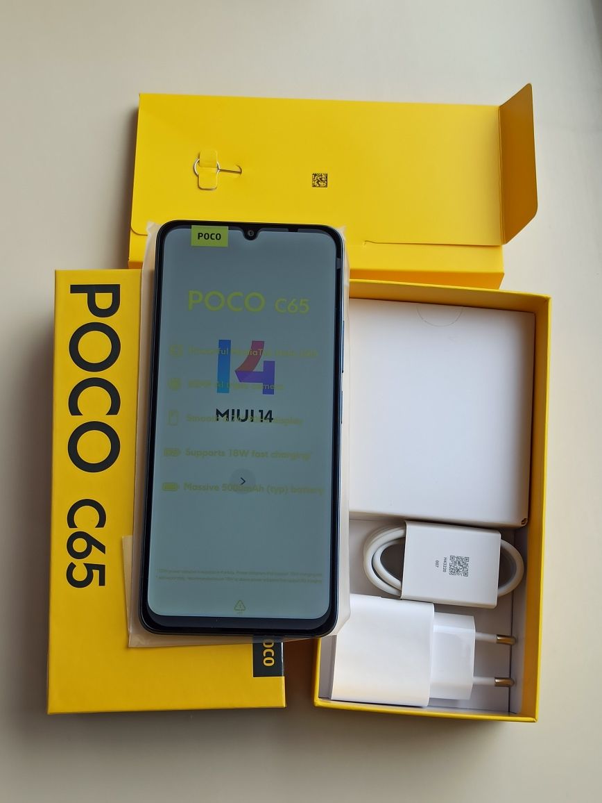 Новий‼️ Xiaomi Poco C65 6/128GB смартфон телефон xiaomi poco c65 c 65