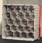 Kosz CAMBRO do szkła cateringowego
podstawa BR258 + 5 poziomów kraty
