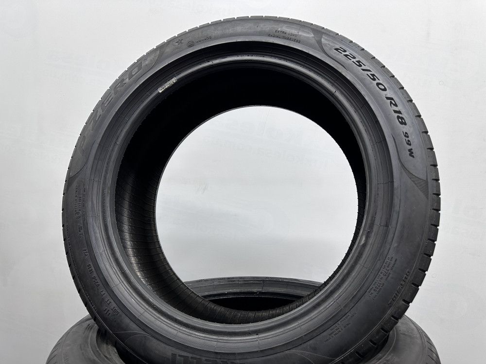 4шт бу літо 225/50/R18 7,3мм 2017р Pirelli Pzero