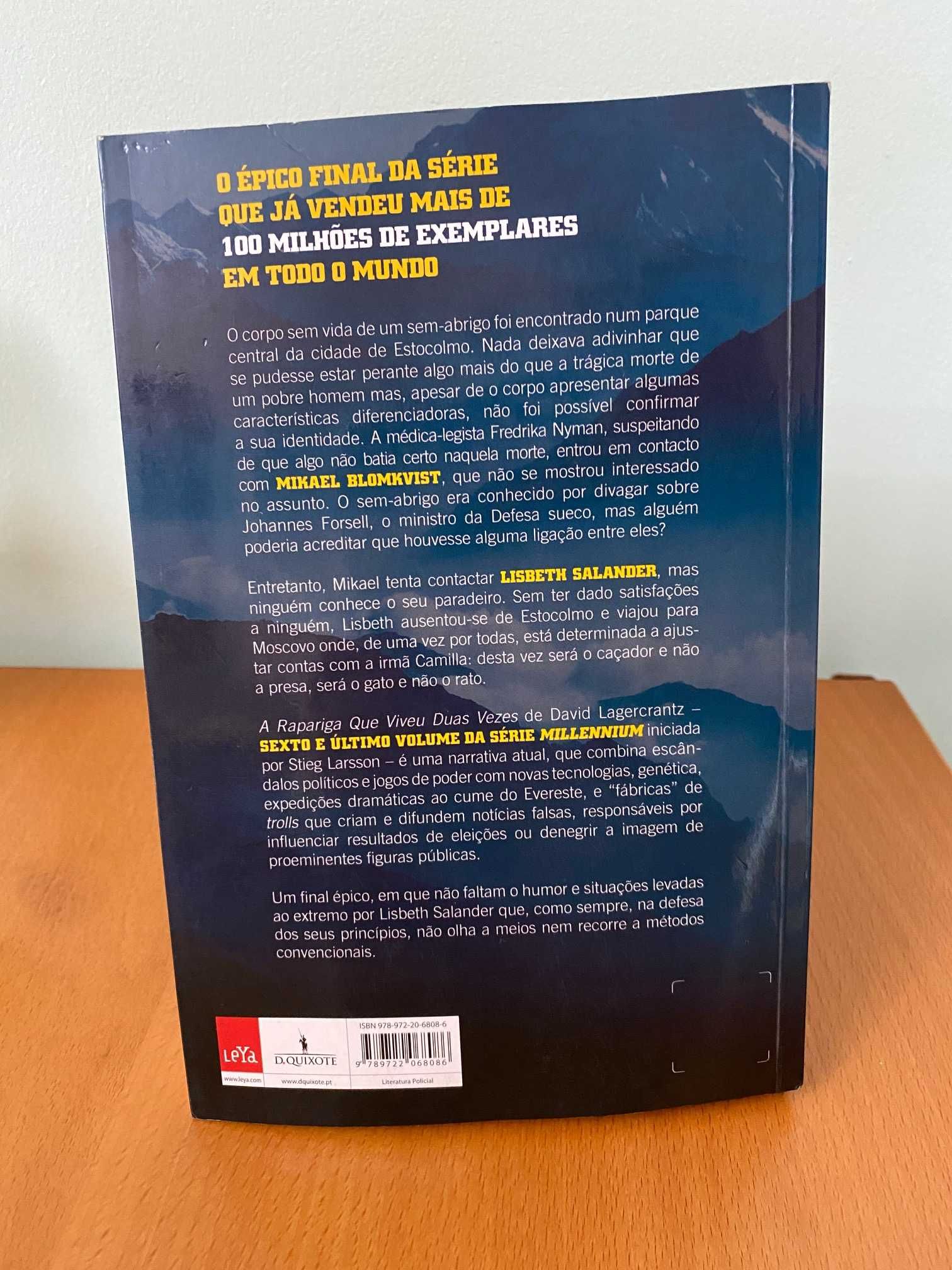 A Rapariga que Viveu Duas Vezes - David Lagercrantz