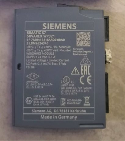 Siemens modulo balança SIWAREX WP321