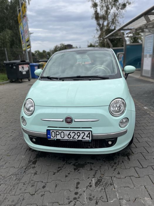 Fiat 500 mięta stan bardzo dobry
