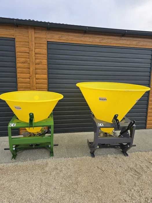 Nowy desing - 6 łopatek rozsiewających z regulacją 4-24 rozsiewacz