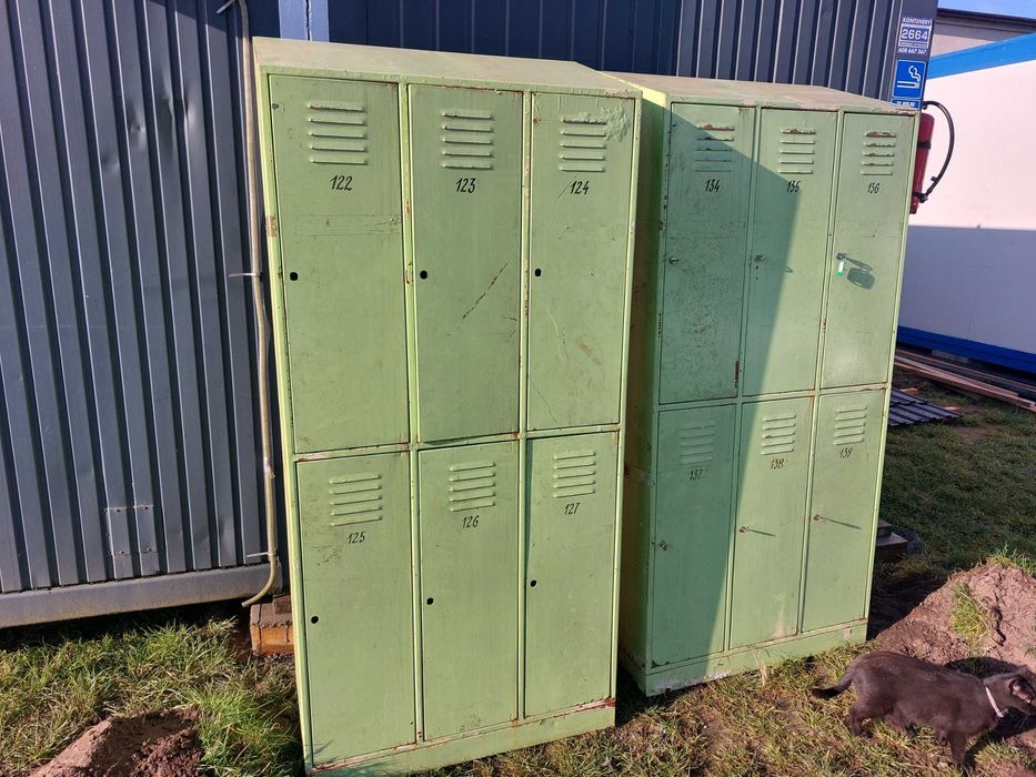 Szafka metalowa bhp ubraniowa