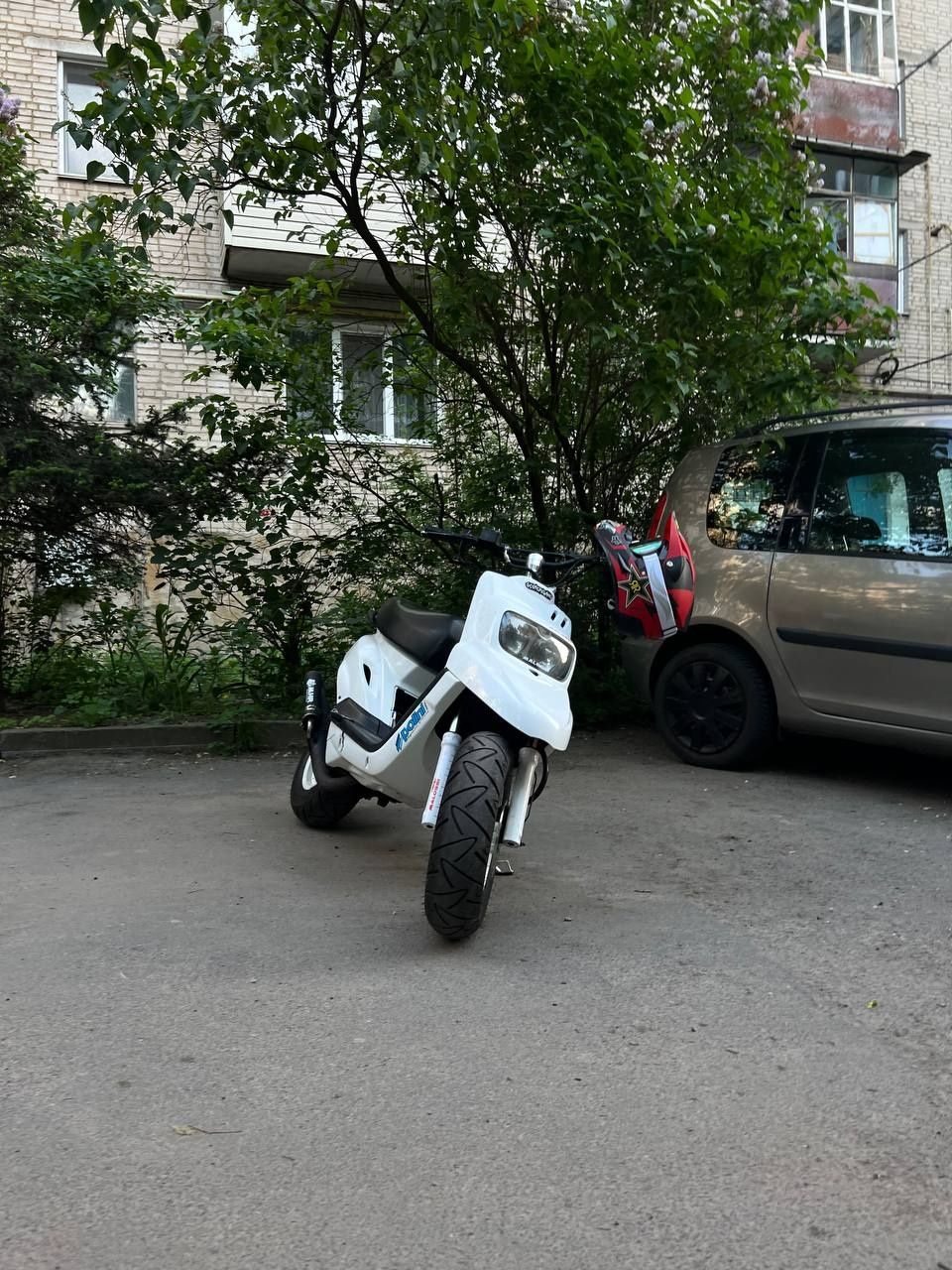 Yamaha bws після 2004(Mbk booster spirit(2008)