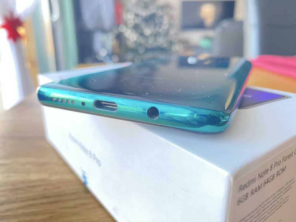 Xiaomi Redmi Note 8 Pro zielony, bardzo dobry