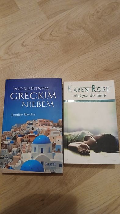 Pod błękitnym greckim niebem + Należysz do mnie komplet 8 złotych