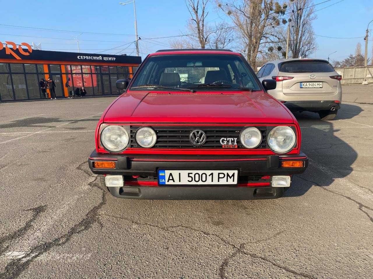 Фольксваген Гольф Мк2 ГТІ Volkswagen Mk2 GTI 1.8 16V