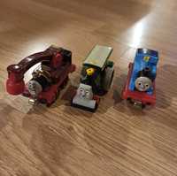 Thomas, Tomek i Przyjaciele - oryginalne. 3 kolejki pociągi