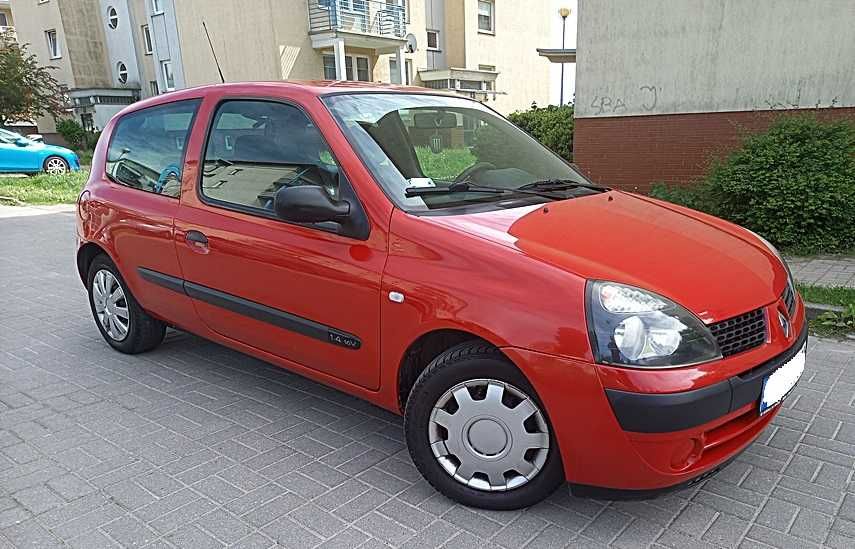 Renault Clio 1.4 16V -Przeb-187 tys.-klima-Zadbana M-2004r