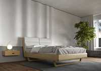 Łóżko HANNOVER LUX z NATURALNEGO drewna jesionowego 160x200 - WYSYŁKA