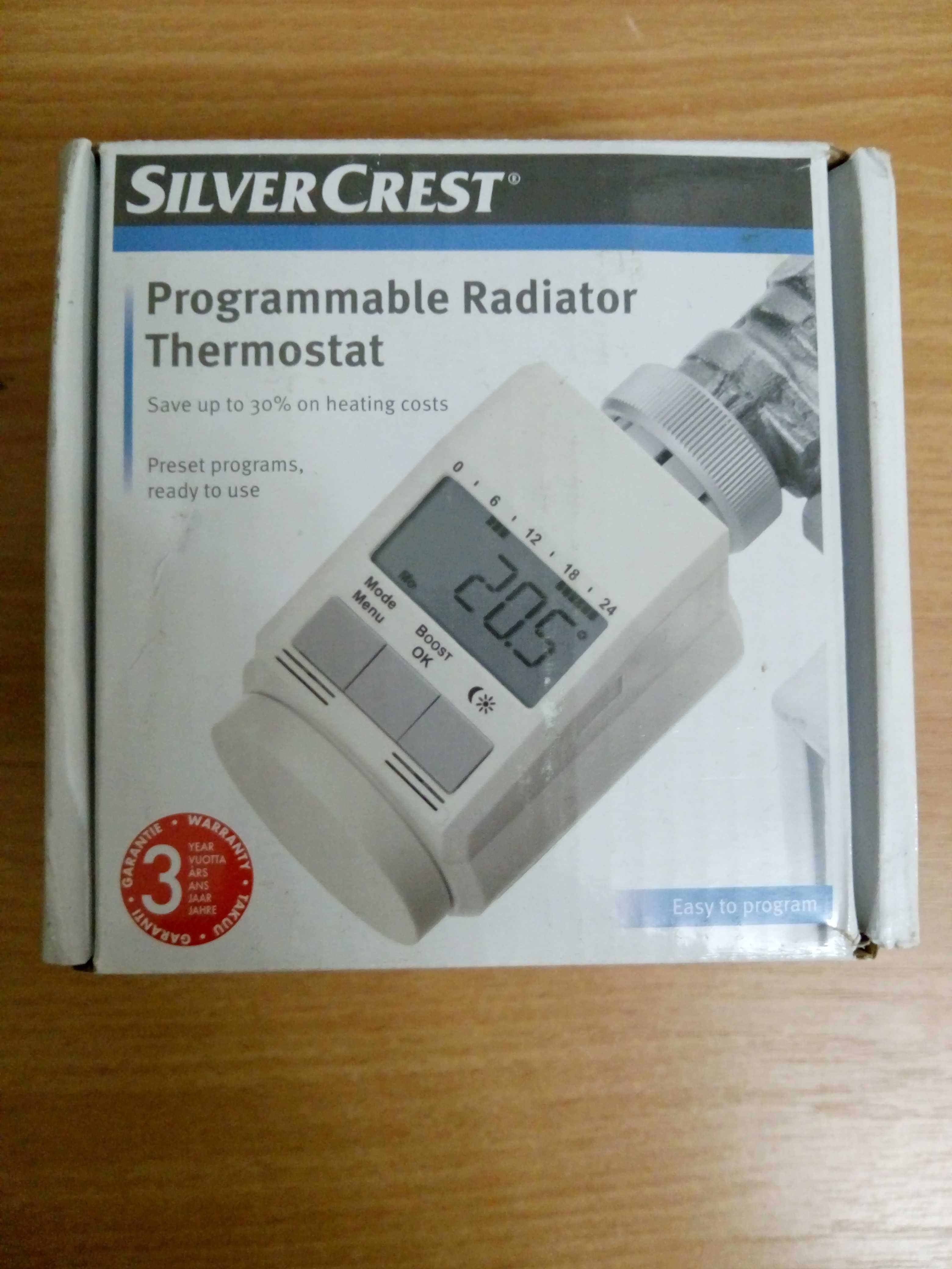 Термостат програмований для опалення SilverCrest
